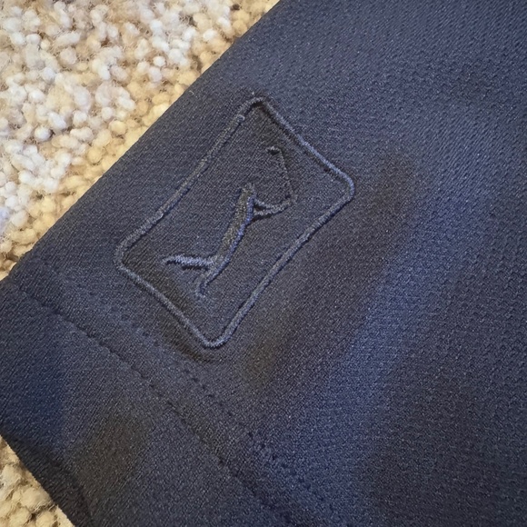 ❤️❤️ 3/$25 Men's PGA Tour Navy and Royal blue short sleeved polo Size Medium - Picture 3 of 4